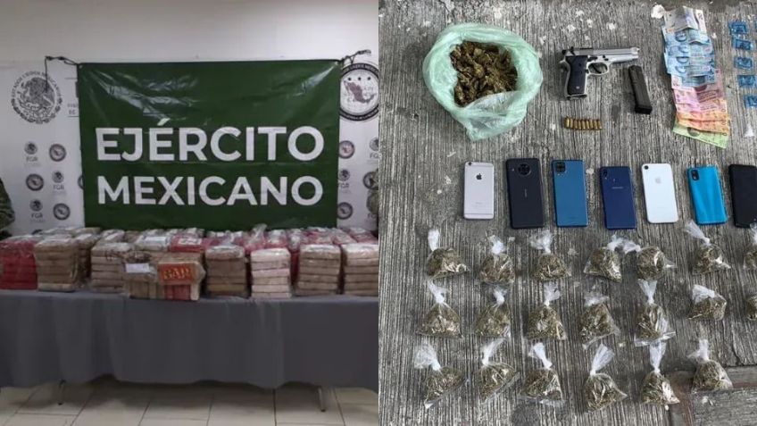 Nuevo León: Detienen a dos hombres que cargaban con medio millón de dólares en cocaína