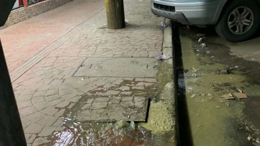 Crisis en Sonora: El Centro de Navojoa es una víctima más del drenaje colapsado  