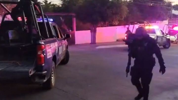 VIDEO: Balacera entre grupos rivales en Culiacán deja dos personas muertas