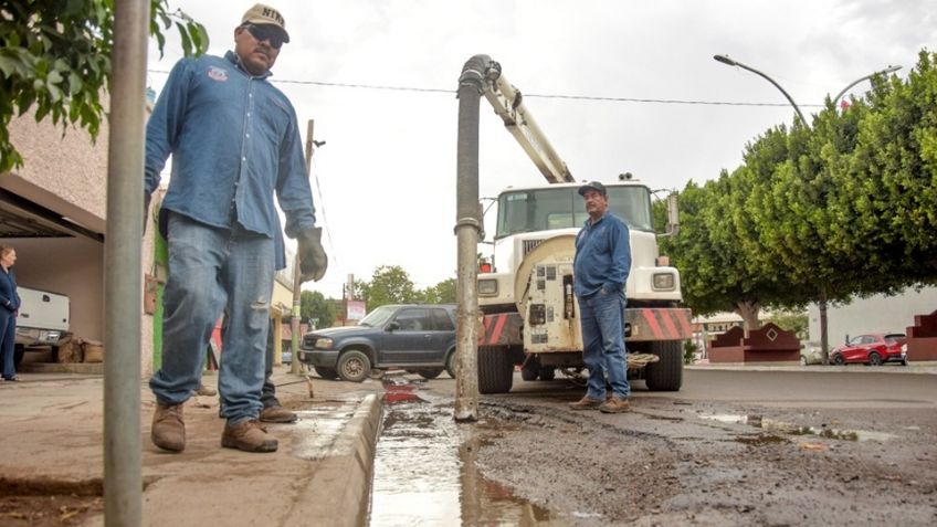 Navojoa necesita 700 millones de pesos para arreglar problema de drenaje colapsado
