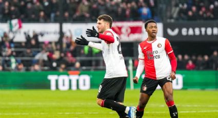Las 2 marcas que alcanzó Santiago Giménez con su gol en la derrota ante el PSV