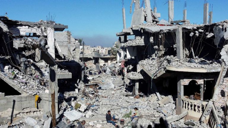 Bombardeos en Gaza han dejado 700 muertos en las últimas 24 horas. Foto: Internet