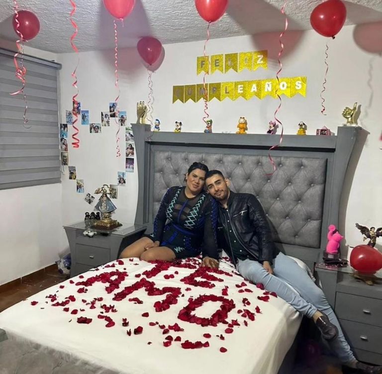 Kimberly La Más Preciosa y su esposo