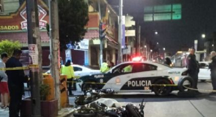 Terrible fin de año: Motociclistas se estrellan entre sí en Iztacalco; uno pierde la vida