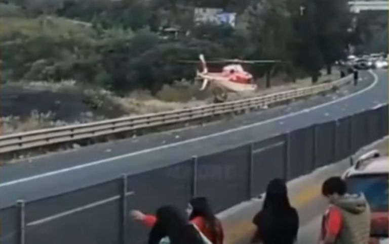 Fatídico accidente en la autopista Chamapa La Venta