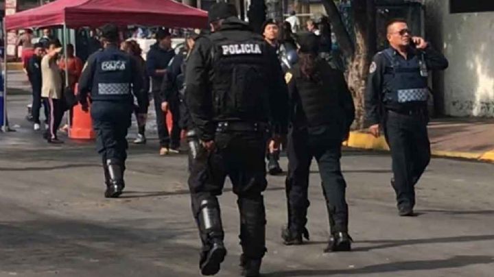 Imágenes fuertes: Policías asesinan a balazos a delincuente en la alcaldía Iztapalapa