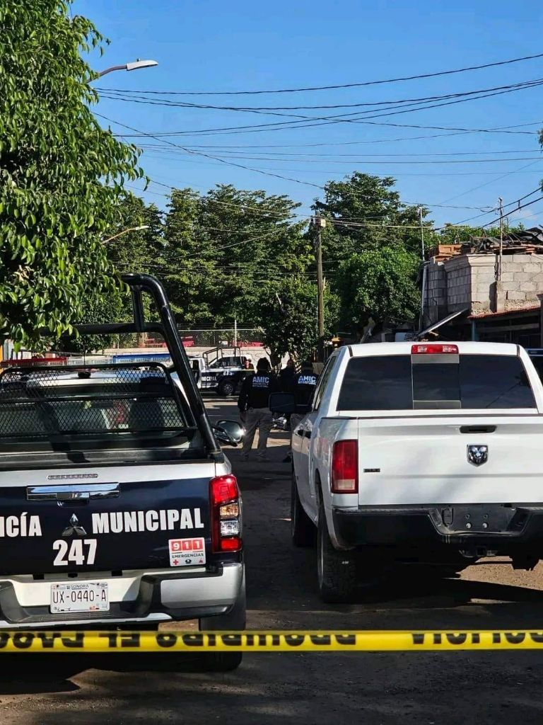 Suman tres muertos por balacera en Valle Dorado, Ciudad Obregón. Foto: Facebook