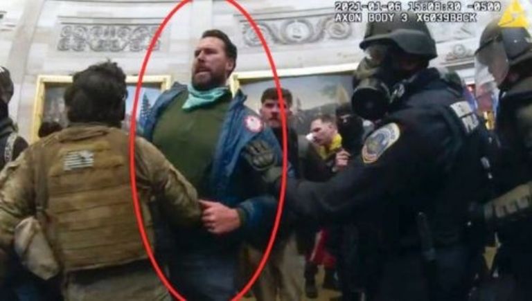 Klete Keller fue medallista olímpico y ahora es condenado por el asalto al Capitolio