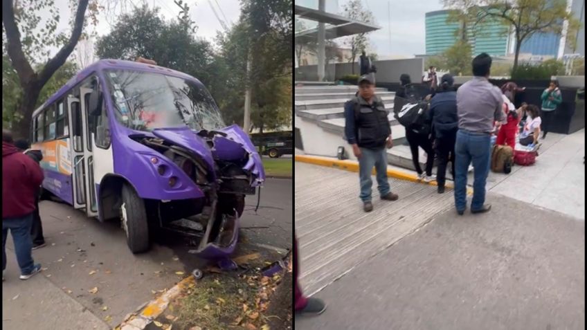 VIDEO: Brutal accidente vial deja a 10 heridos en Lomas de Chapultepec, en la CDMX