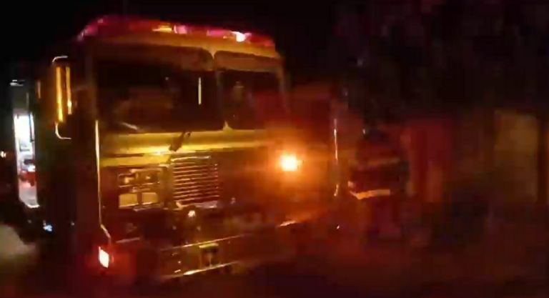 Incendio en Cajeme moviliza a las autoridades. Foto: Facebook