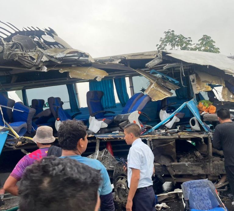 Fatal accidente en Ecuador