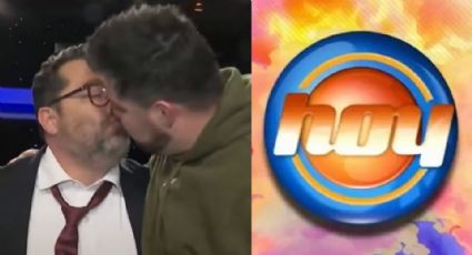 Tras beso con actor, conductor de Televisa baja 17 kilos y vuelve irreconocible a 'Hoy'
