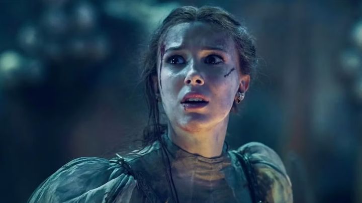 Millie Bobby Brown se pierde en el bosque en la nueva imagen de 'Damisela' para Netflix