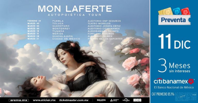 Mon Laferte anuncia gira por México presentando su nuevo álbum 'Autopoiética'; esto debes saber
