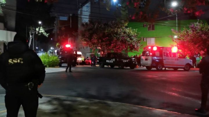 VIDEO: Fuerte balacera en la alcaldía Cuauhtémoc, de la CDMX, deja a 1 muerto y 3 heridos