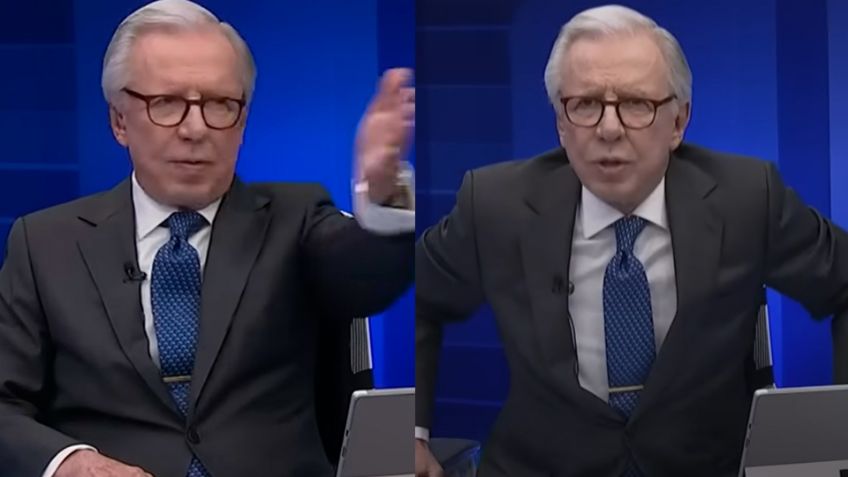 VIDEO: Joaquín López Dóriga se vuelve viral por regañar a sus colaboradores en pleno sismo