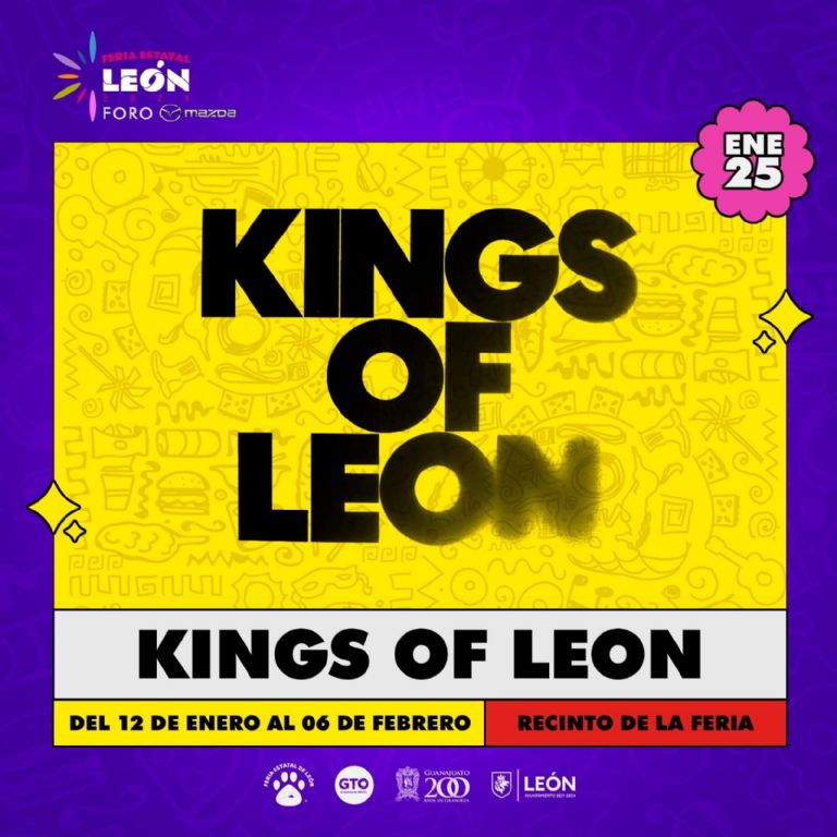 Kings of Leon y Backstreet Boys se presentarán en la Feria Estatal de León 2024