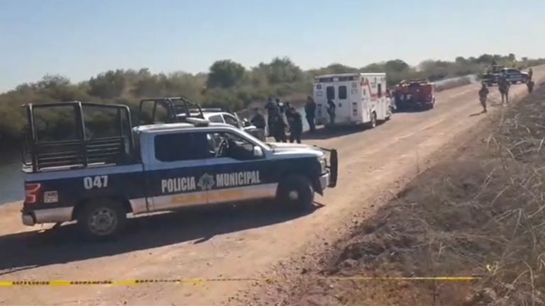 Flota cadáver en Canal Alto de Cajeme