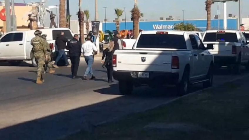 Rafaguean vehículo en la salida norte de Ciudad Obregón; reportan tres muertos y un herido