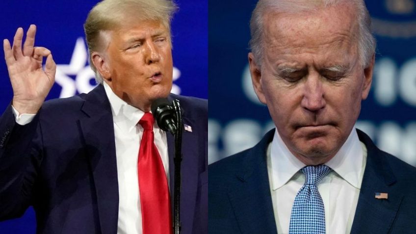 Donald Trump supera en popularidad a Joe Biden; "seré dictador sólo por un día"
