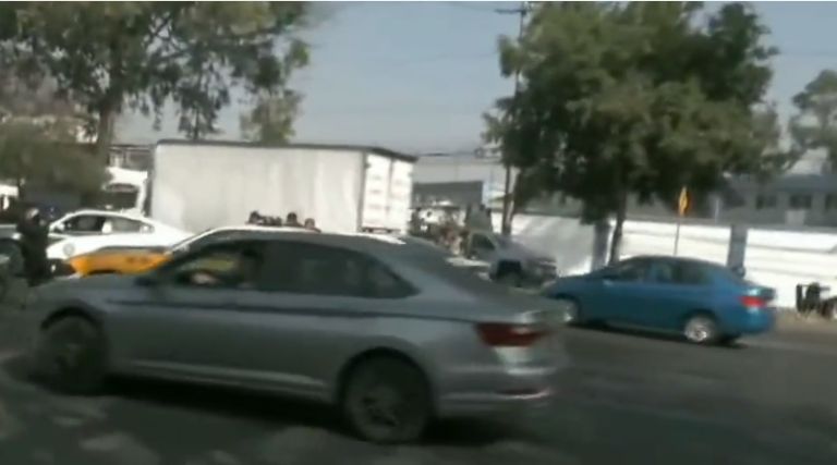 Motociclista accidentado en CDMX