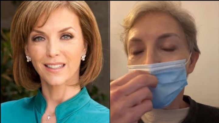 Tras huir del narco, querida actriz reaparece al borde del llanto y da noticia de su hijo