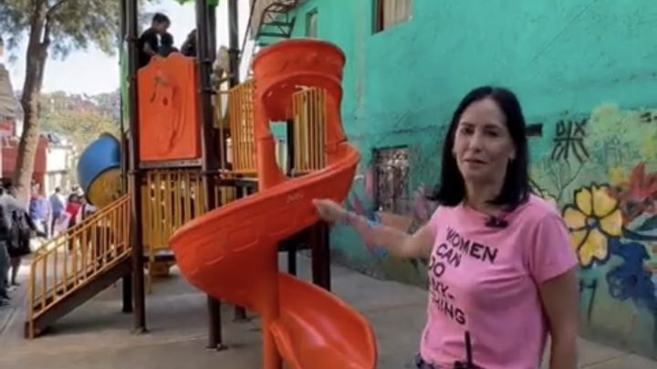 Tunden en redes a Lía Limón por entregar "obras" en la alcaldía Álvaro Obregón