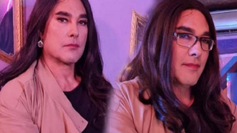 Eduardo Yáñez se transformó en mujer
