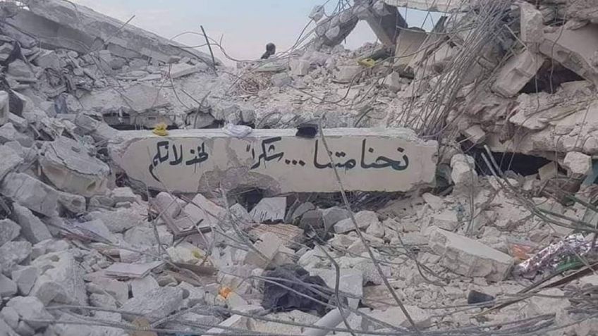 No solo es en Turquía, buscan enviar ayuda humanitaria a víctimas del terremoto en Siria