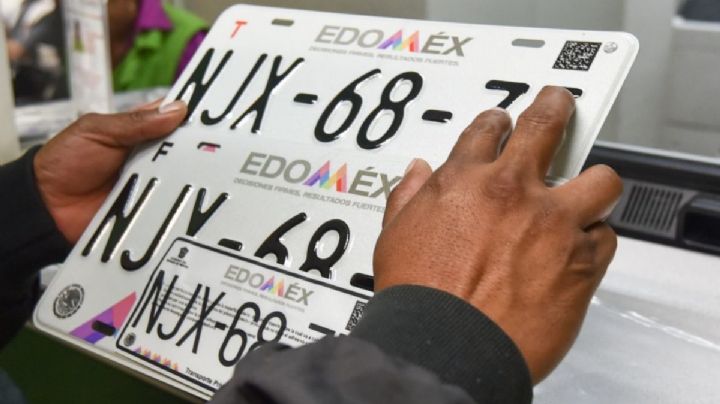 Cambio de placas en Edomex; Así puedes hacer que las envíen a tu domicilio