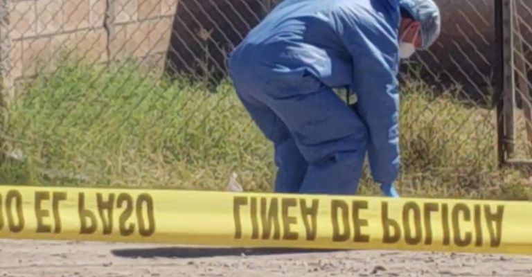 Acordonan el sitio del crimen