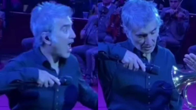 Alejandro Fernández se pasó de copas en concierto