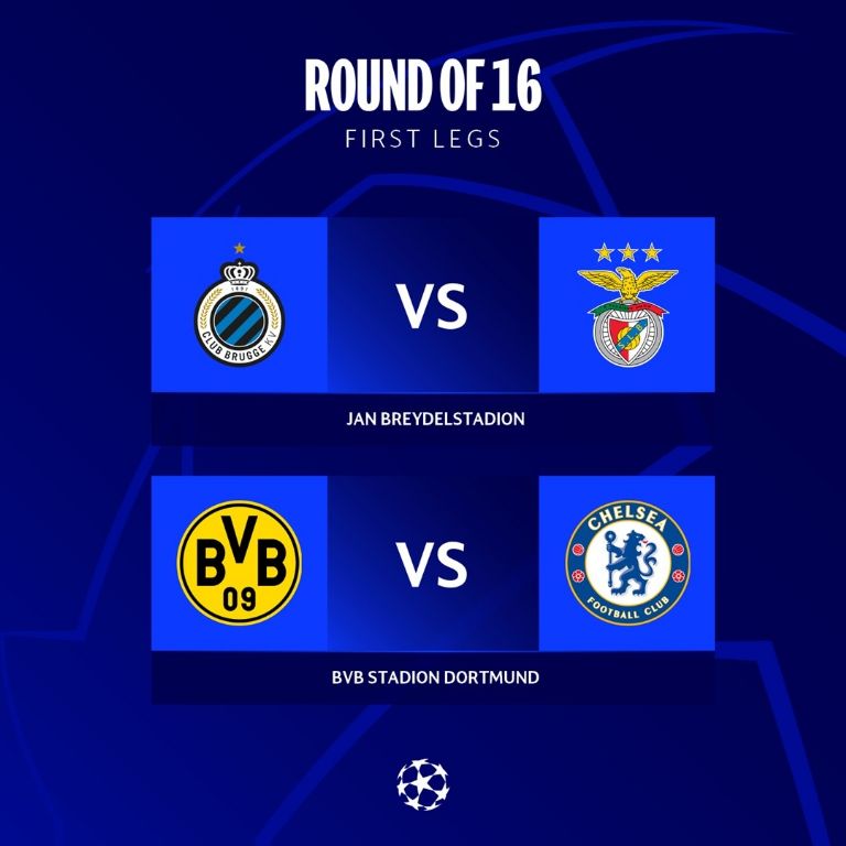 Champions League EN VIVO: ¿A qué hora y dónde ver el Brujas vs Benfica y Borussia vs Chelsea?