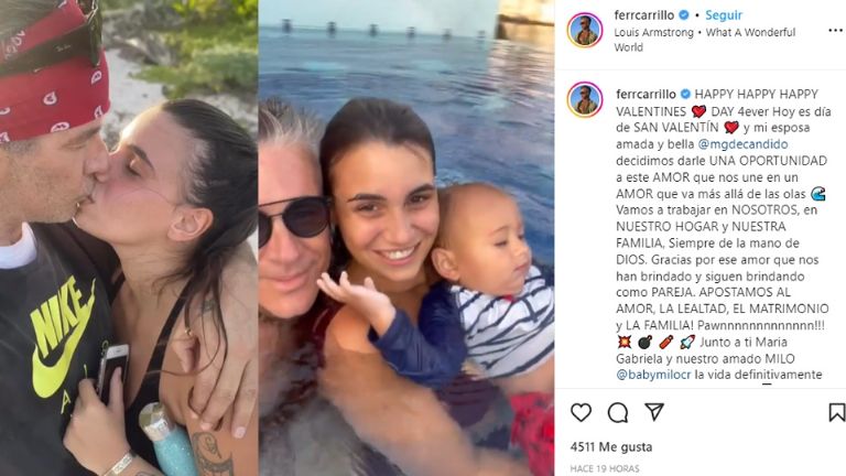 Fernando anunció su reconciliación