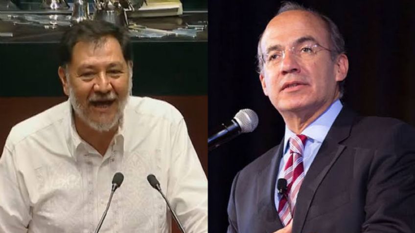 Tras ser nombrado en el juicio de García Luna, Fernández Noroña afirma que Calderón ya no está en México