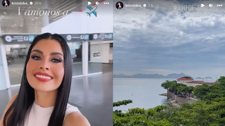 Kristal salió del país