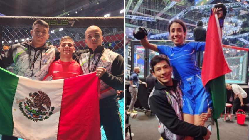 ¡Atención! Mexicanos Nora Ochoa y Jorge Cobos van por el oro en el Mundial de Artes Marciales Mixtas