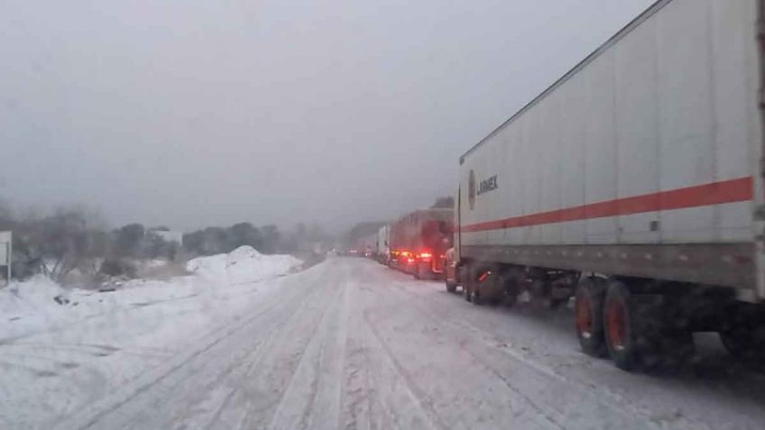 Por heladas y caída de nieve, suspenden clases en escuelas de 20 municipios de Sonora