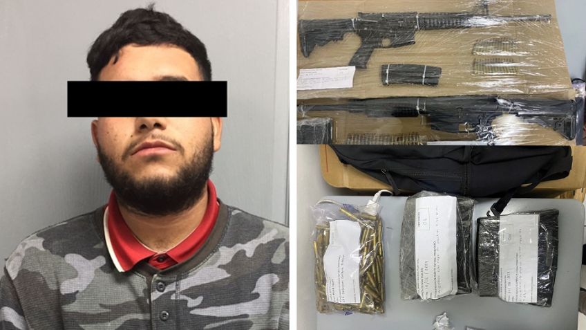 Detienen a dos presuntos narcos en Sonora; decomisan armas y más de 1 tonelada de droga