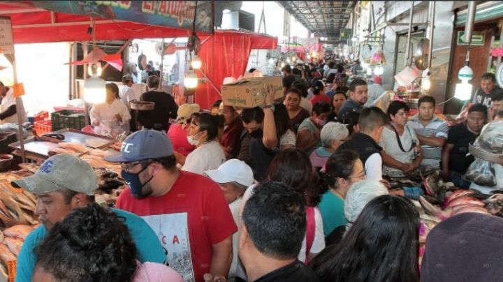 Por inicio de Cuaresma, implementan operativo sanitario en Mercado La Nueva Viga en CDMX