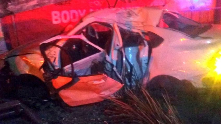 Accidente fatal: Mujer fallece tras chocar contra un poste de luz sobre Tlalpan en CDMX