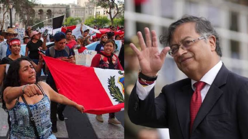Crisis en Perú lleva al presidente de Colombia a hacer estas declaraciones; lo tildan de "persona non grata"