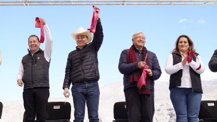 AMLO en Sonora: Durazo y López Obrador inauguran la ansiada carretera Agua Prieta a Bavispe