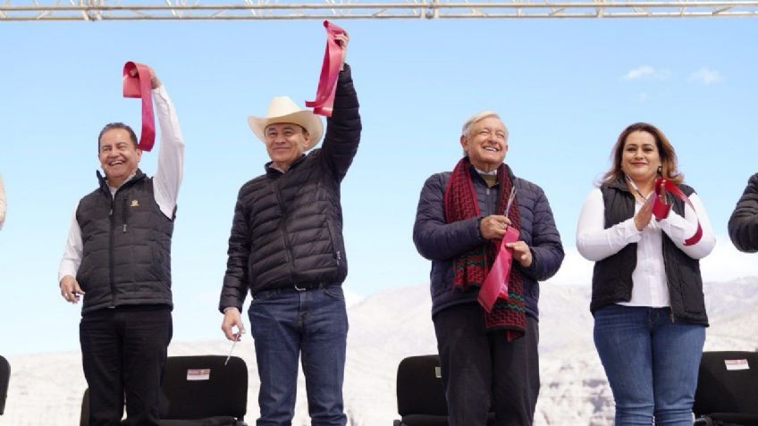 AMLO en Sonora: Durazo y López Obrador inauguran la ansiada carretera Agua Prieta a Bavispe