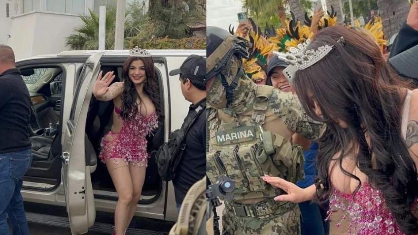 VIDEO: Karely Ruiz es agredida en el Carnaval de Guaymas, Sonora; reacción se vuelve viral