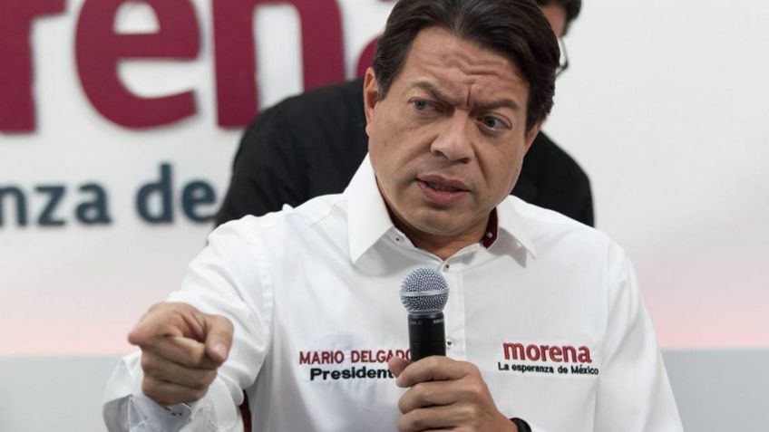 Ante salida de consejeros del INE, Mario Delgado pide sacar a la "podredumbre"