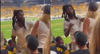 VIDEO: Un hombre y una mujer se van a los golpes en pleno partido de futbol; se vuelven virales