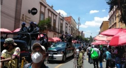 De nuevo en el Centro Histórico de la CDMX: Detienen a presunto extorsionador