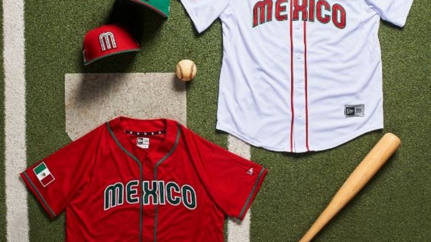 Así son los uniformes de México para el Clásico Mundial de Beisbol; el tercero es toda una novedad