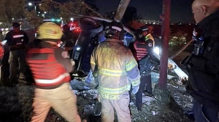 Dan último adiós a policías atropellados por conductor en estado de ebriedad en Texcoco